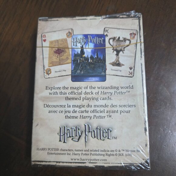 Harry Potter playing cards 2/$15 - Picture 2 of 2